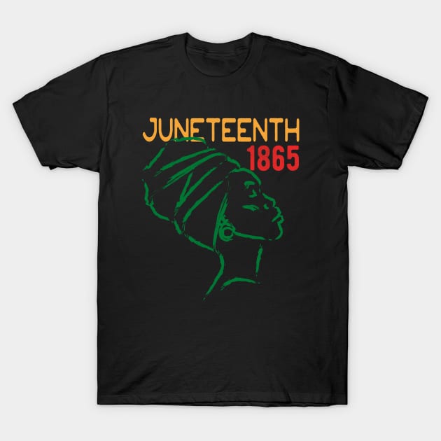 juneteenth freedom day T-Shirt by hananeshopping